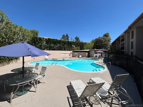 an outdoor space with patio
