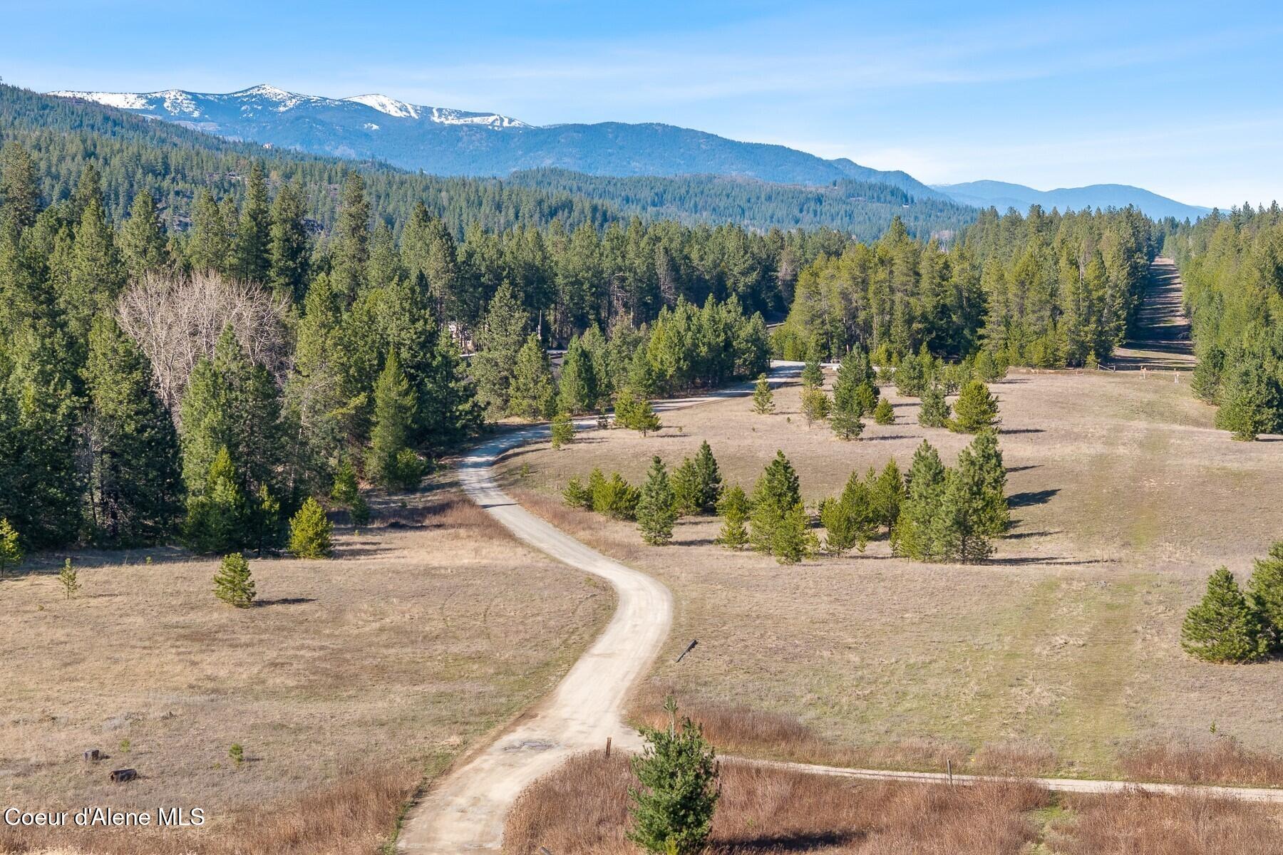 233 James Road Sagle, ID 83860 - Photo 13 of 17 Driveway w Mountain Backdrop
