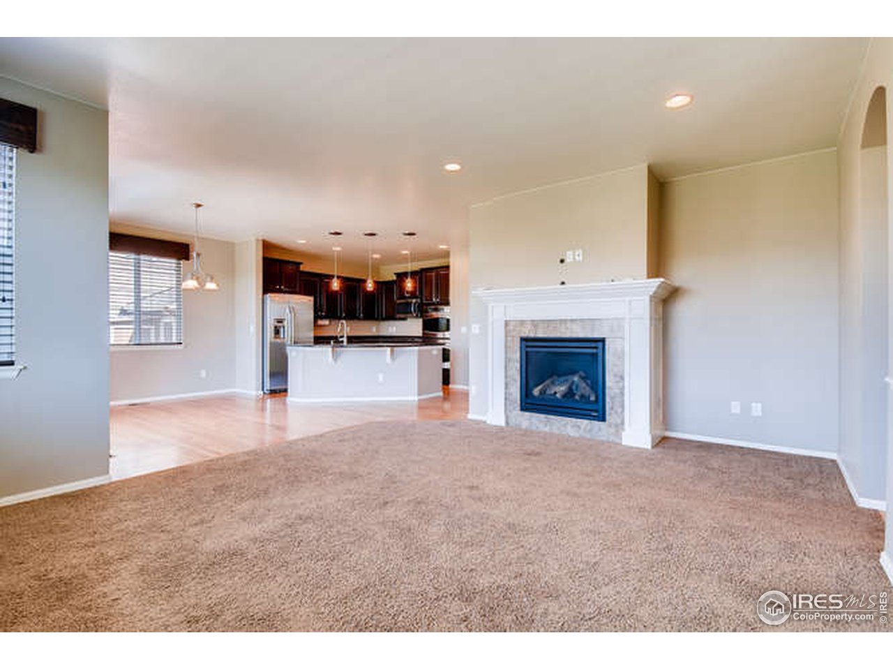 8597 Raspberry Drive Frederick, CO 80504 - Photo 5 of 21 a view of a livingroom with a fireplace