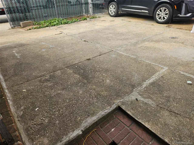 a view of a backyard of a house