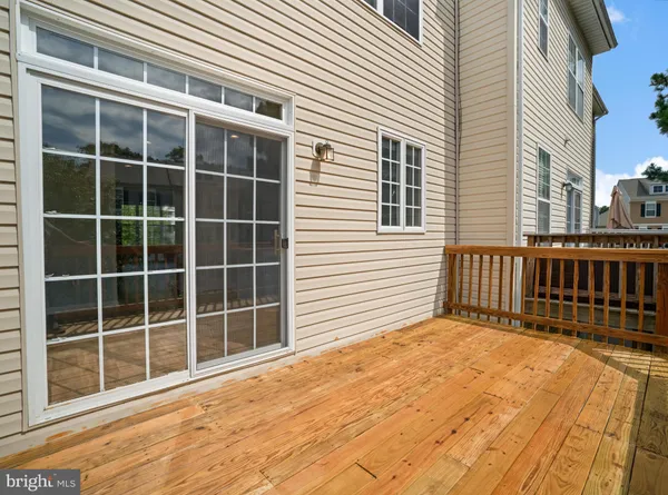 a view of a house with a large window