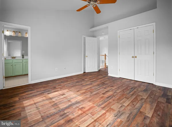 wooden floor in an empty room