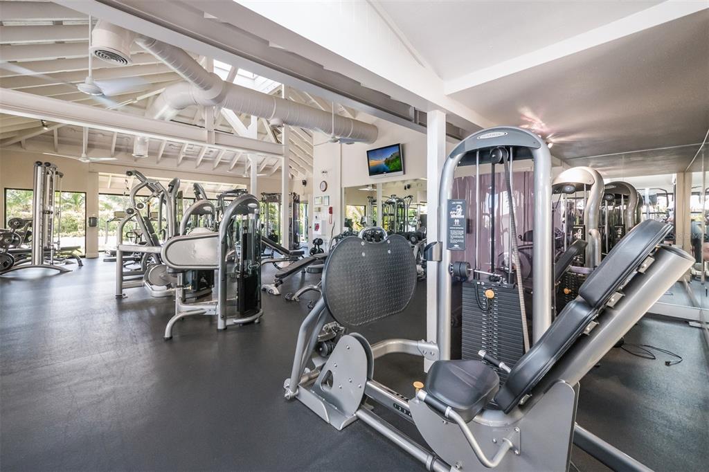 5000 Gasparilla Road, Unit 16 Boca Grande, FL 33921 - Photo 44 of 46 a view of a room with gym equipment