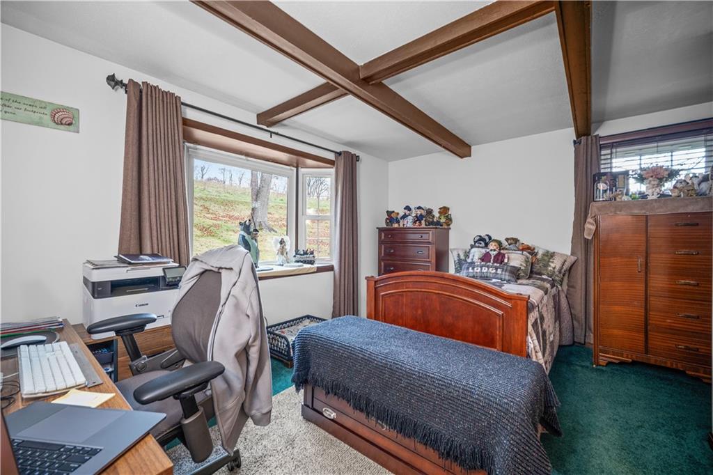 183 Lindley Road Canonsburg, PA 15317 - Photo 26 of 44 a bedroom with furniture and a window