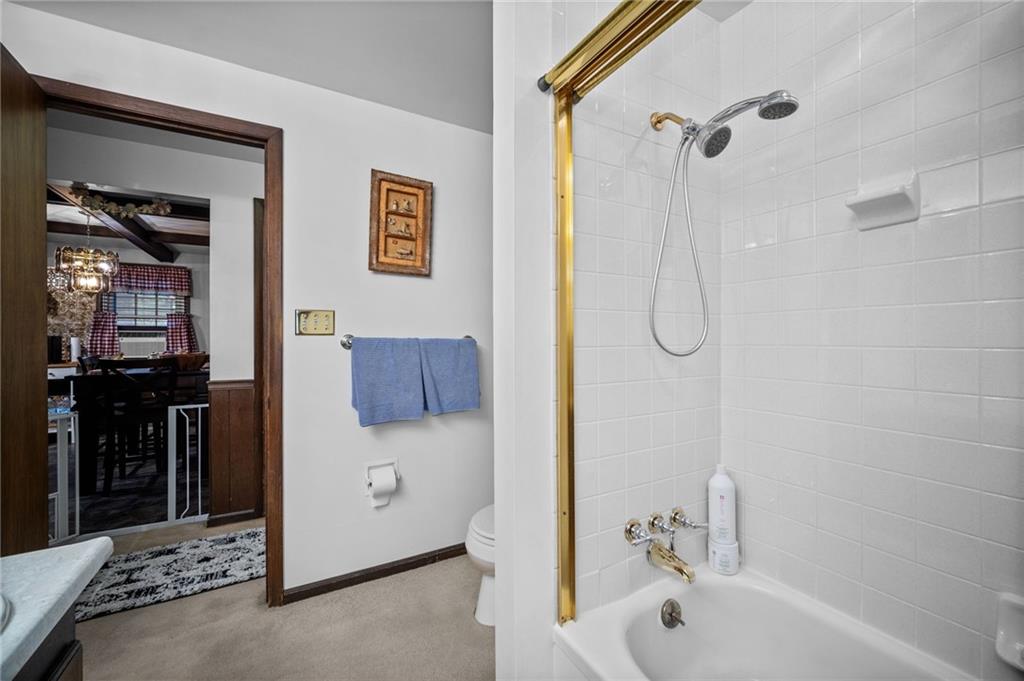 183 Lindley Road Canonsburg, PA 15317 - Photo 32 of 44 a bathroom with a bathtub and a shower