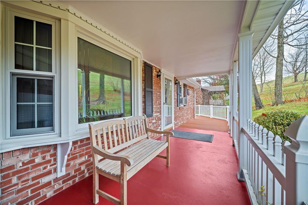 183 Lindley Road Canonsburg, PA 15317 - Photo 10 of 44 a view of porch with a bench
