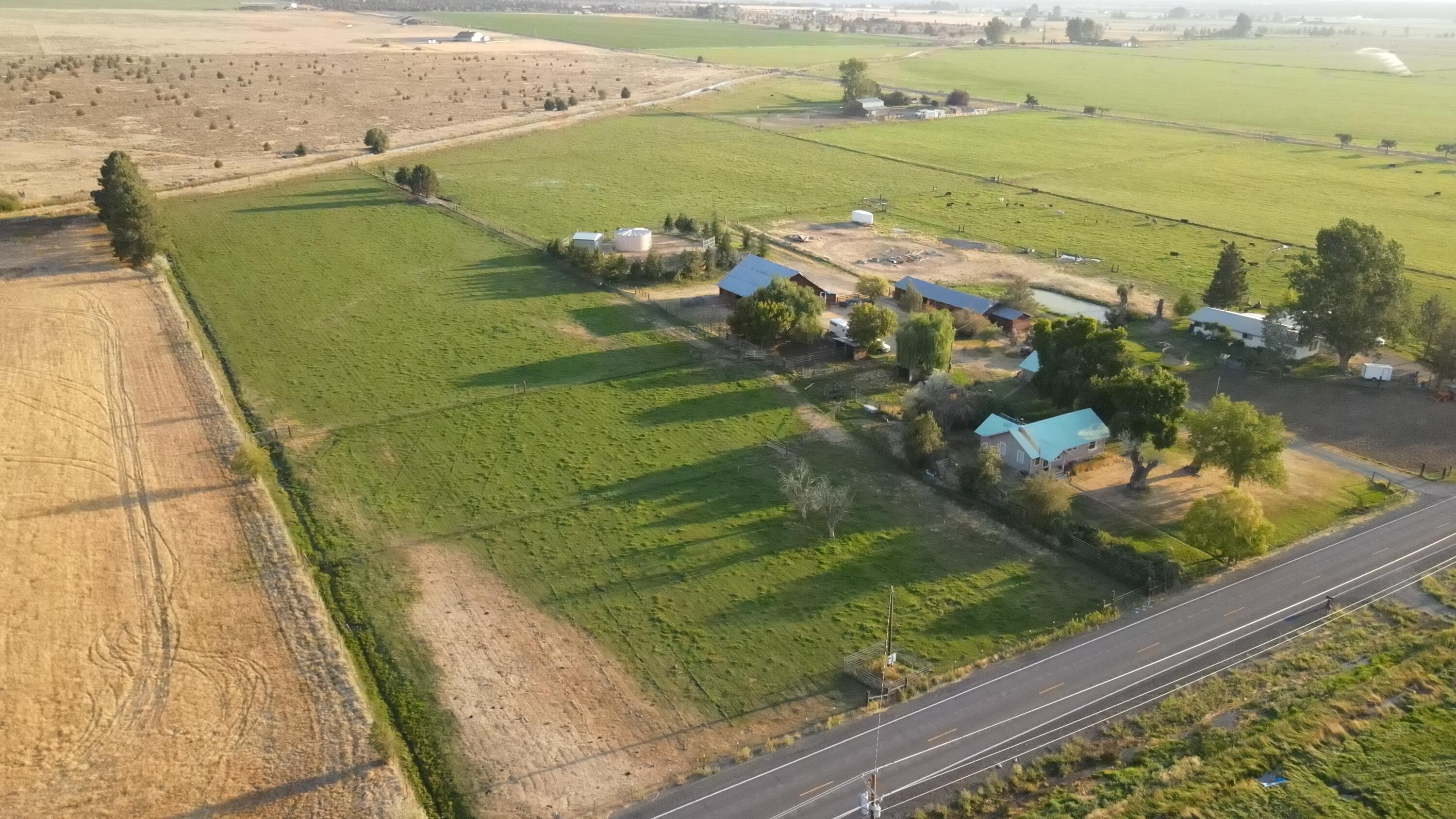 14212 Southwest Riggs Road Powell Butte, OR 97753 - Photo 47 of 48 drone from Riggs Rd.