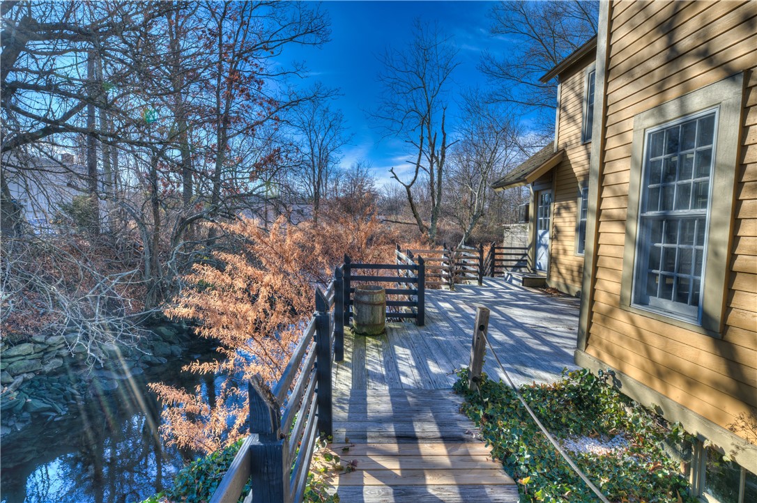 Lovely historic building to call home, walk along deck to your private entrance.