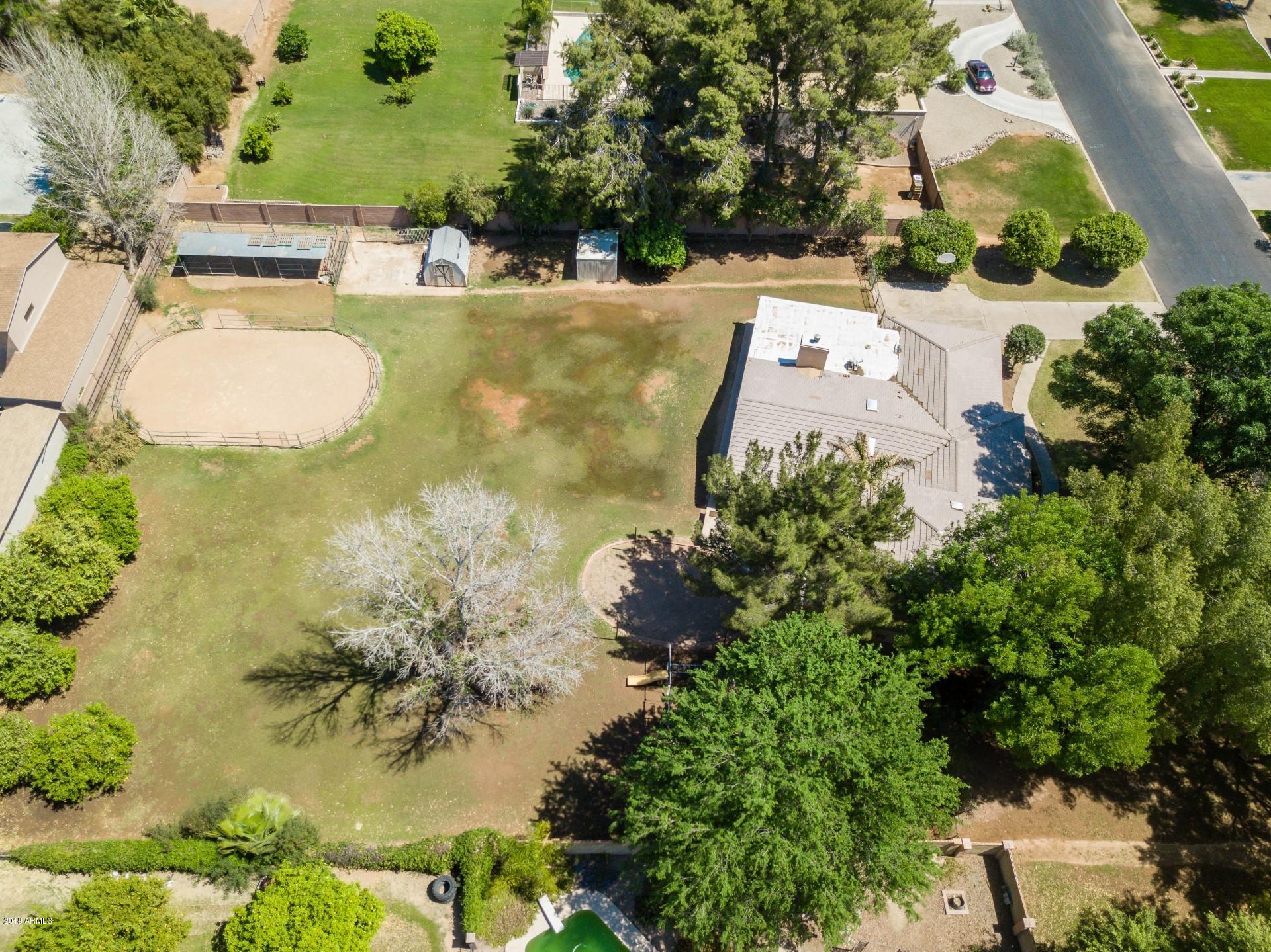706 East Redfield Road Gilbert, AZ 85234 - Photo 43 of 44 Overhead view of property