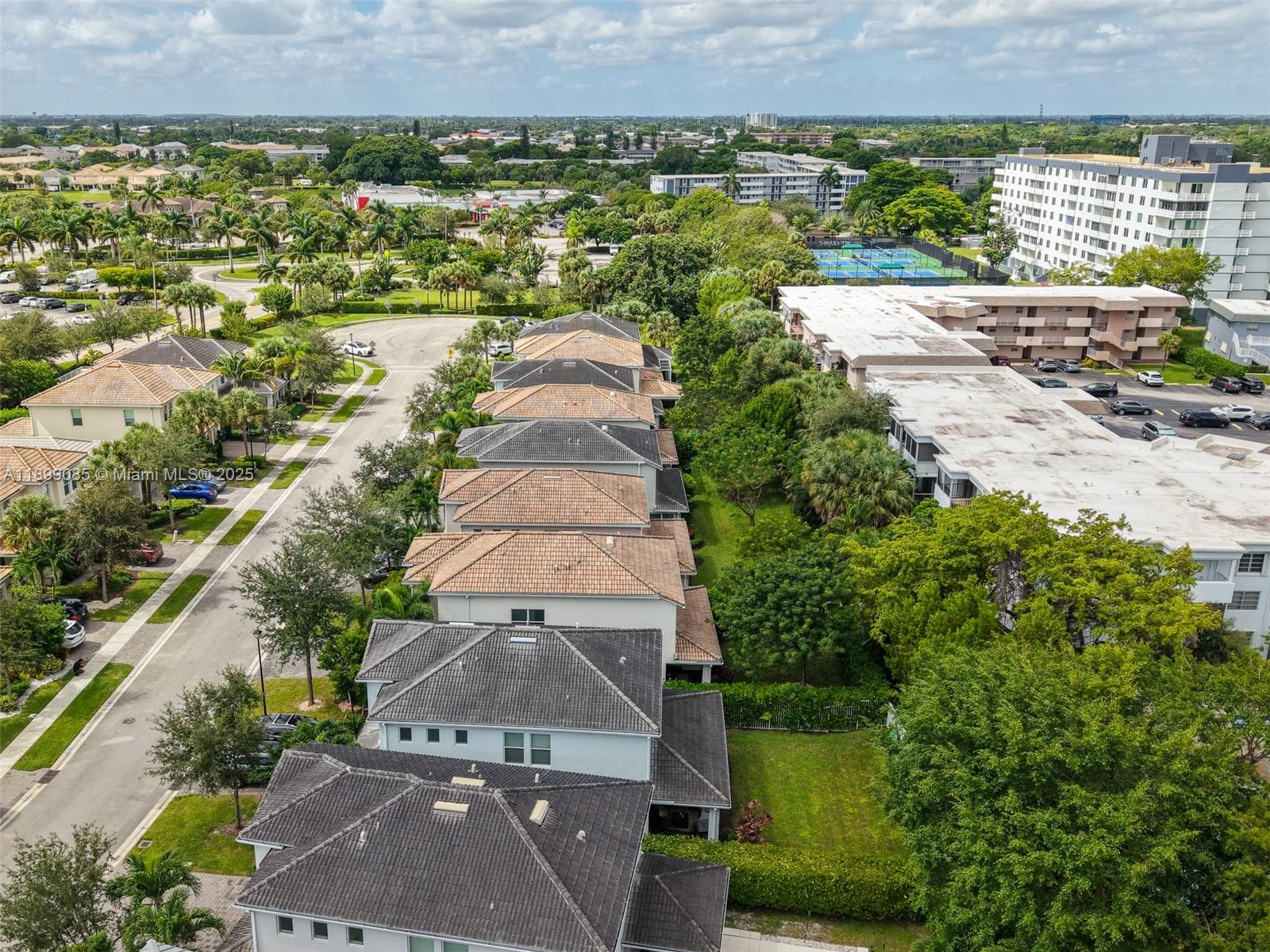 4325 Large Leaf Lane Hollywood, FL 33021 - Photo 56 of 72 an aerial view of a house with a yard and lake view