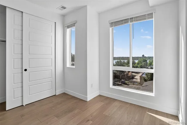 a view of a city from a balcony