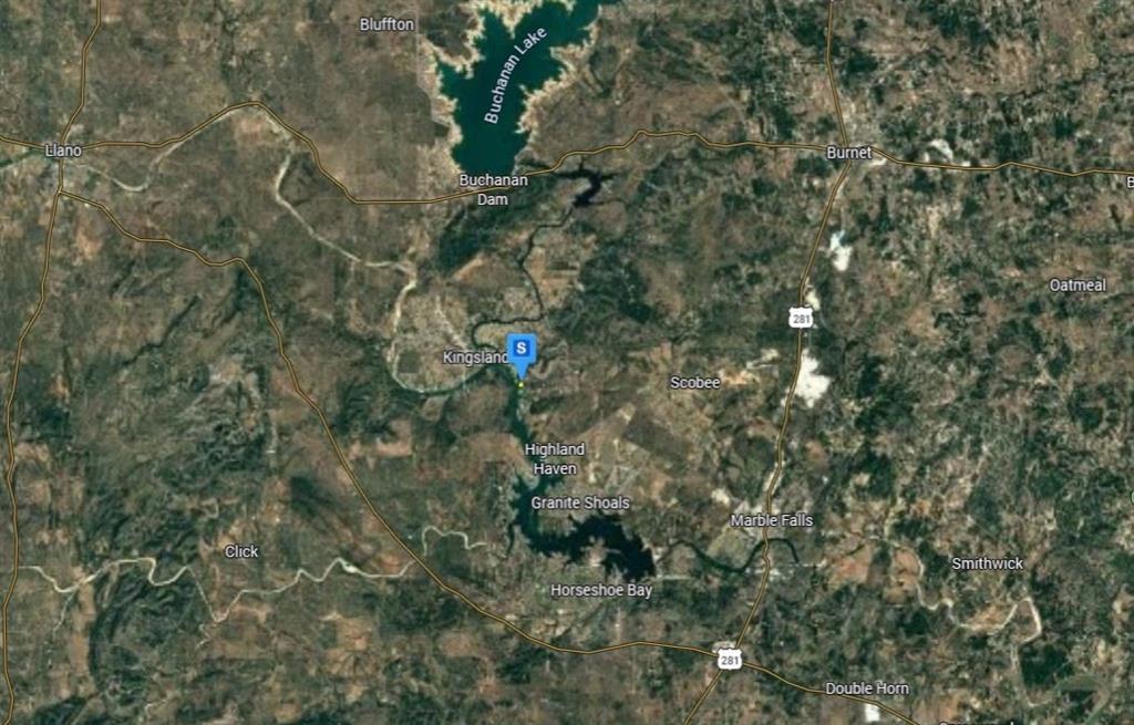 133 War Bonnet Ridge Kingsland, TX 78639 - Photo 3 of 4 a view of a tree in a forest