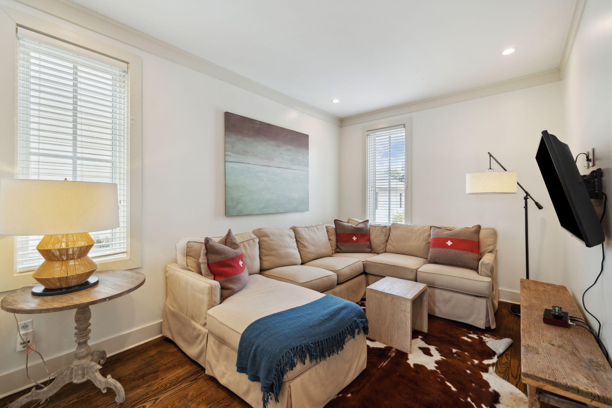 92 North Winston Lane Inlet Beach, FL 32461 - Photo 14 of 44 a living room with furniture and a window