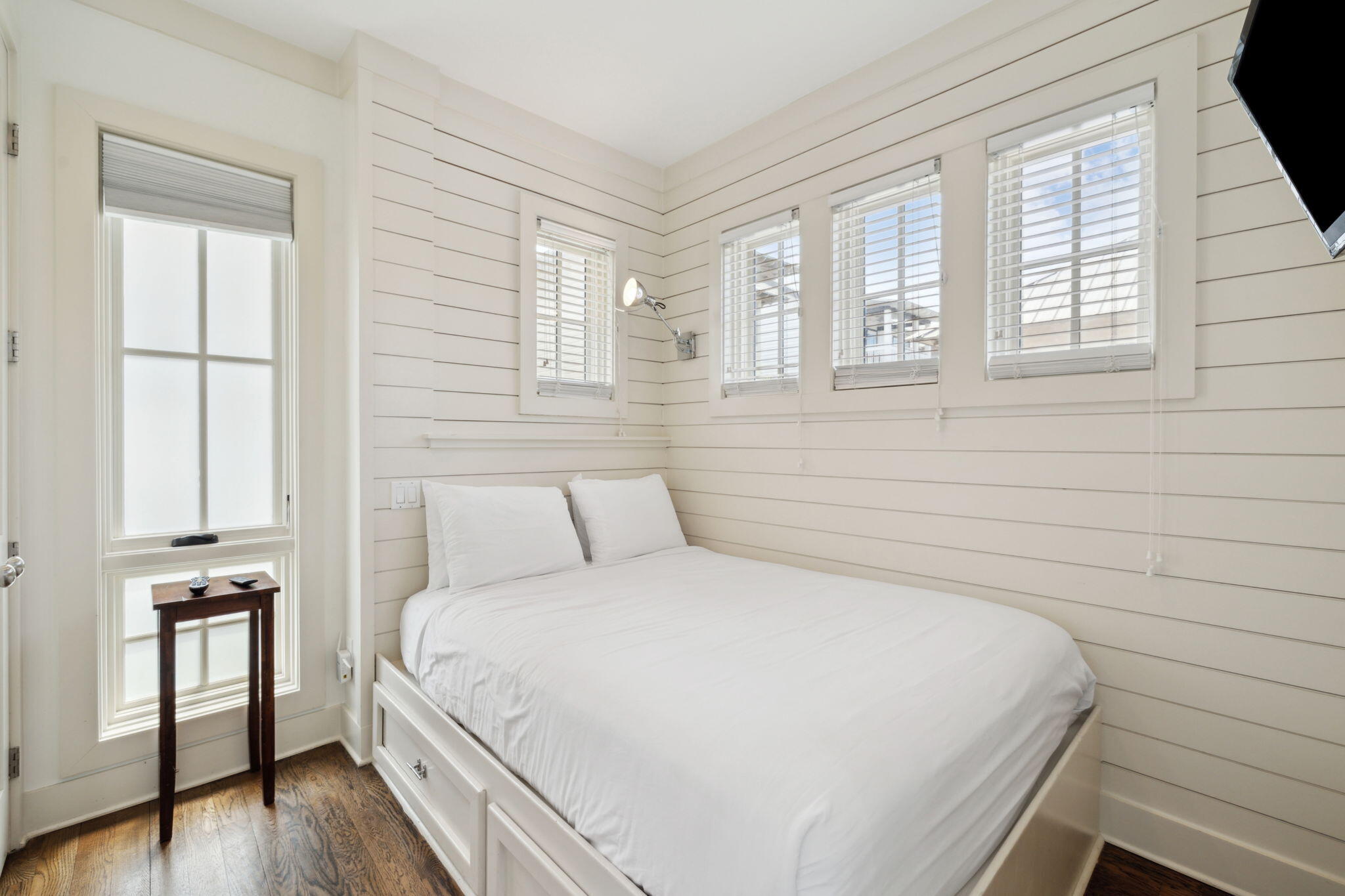 92 North Winston Lane Inlet Beach, FL 32461 - Photo 31 of 44 a bedroom with a bed and a window