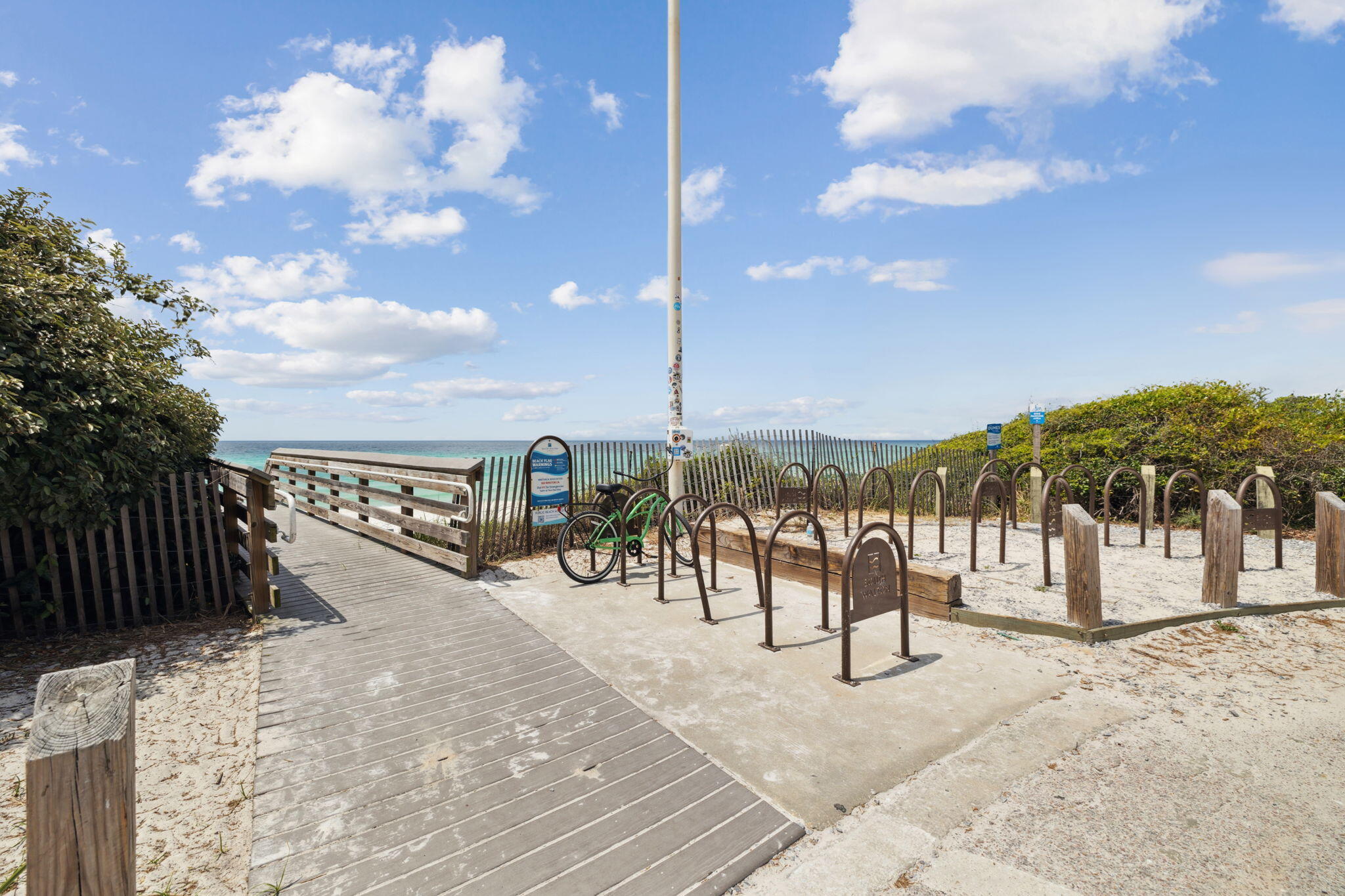 92 North Winston Lane Inlet Beach, FL 32461 - Photo 41 of 44 a view of a terrace with a garden