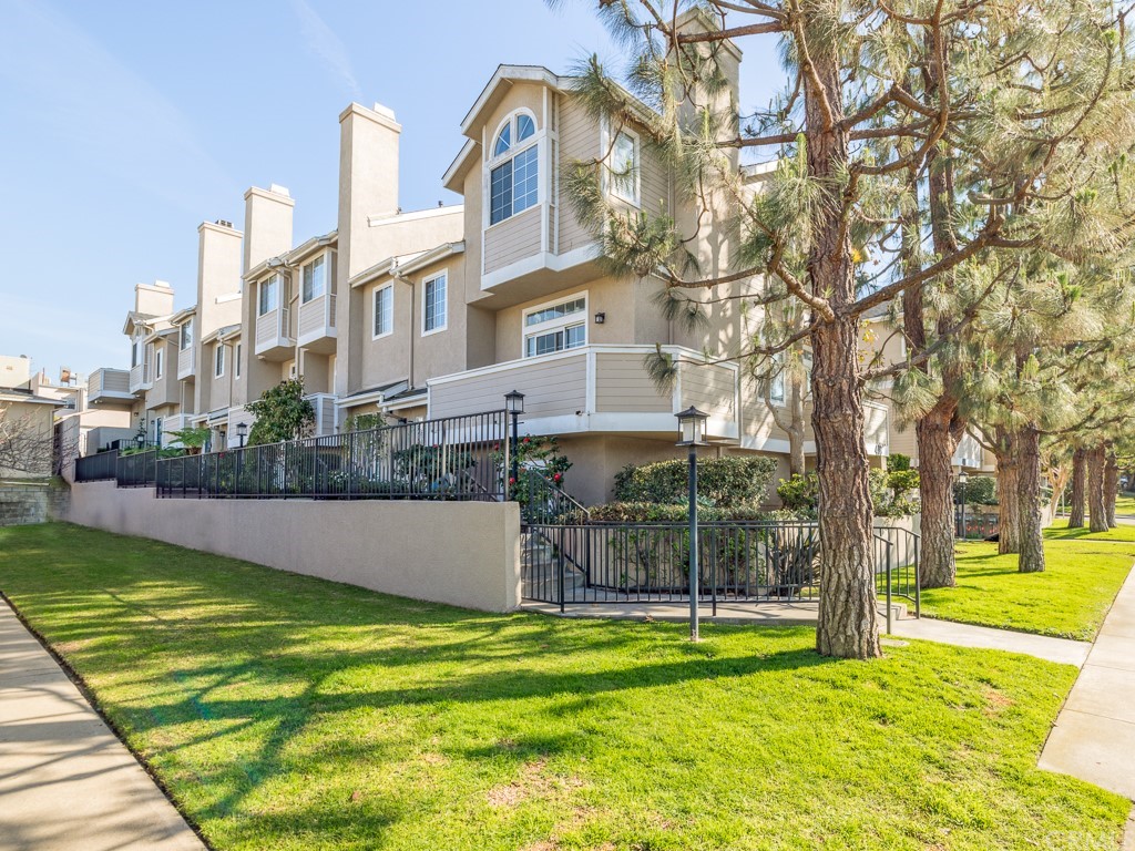 a view of a house with a swimming pool