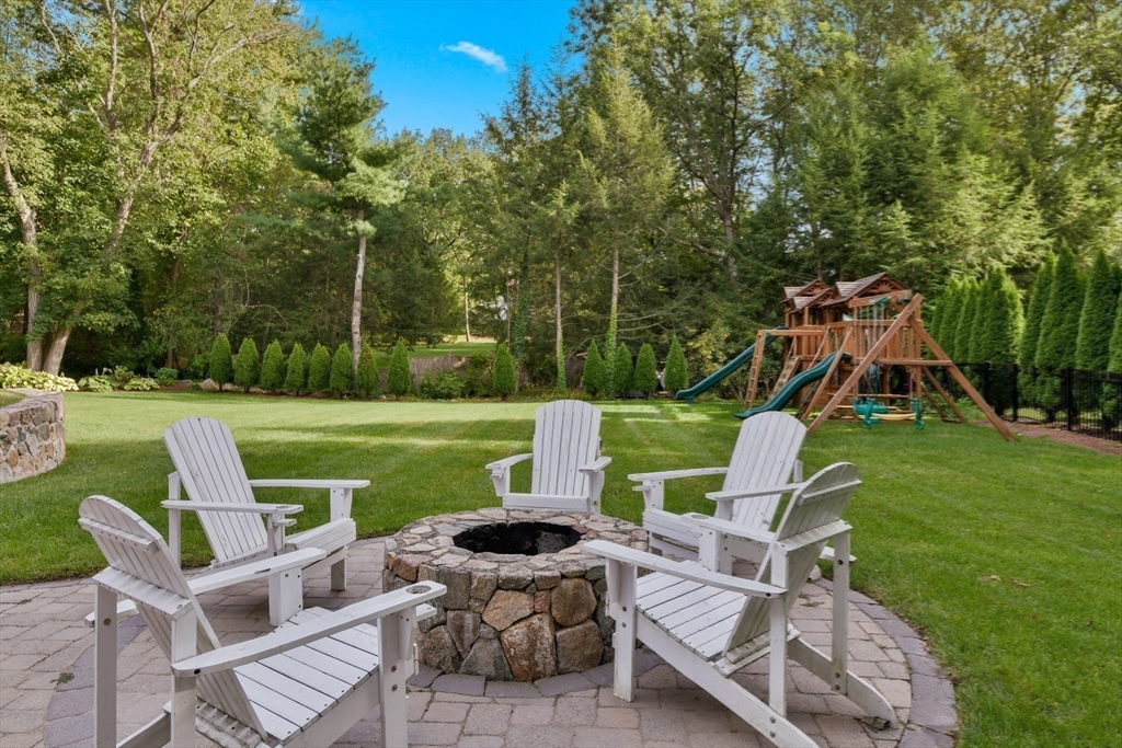 6 Norwich Road Wellesley, MA 02481 - Photo 32 of 34 a view of a chair and table on the green field