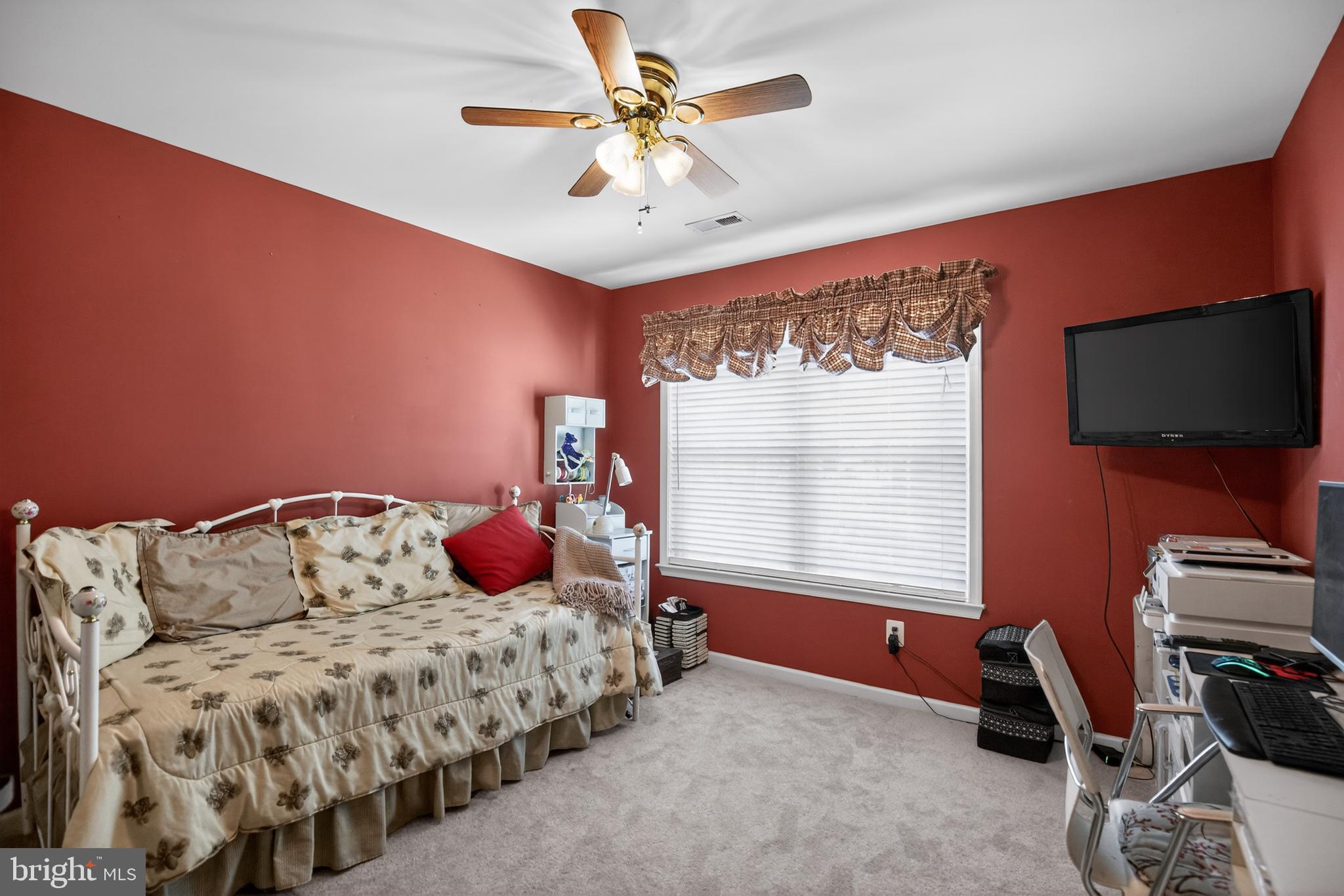 1810 Rudolph Lane Lusby, MD 20657 - Photo 28 of 40 Bedroom #4 w/ceiling fan