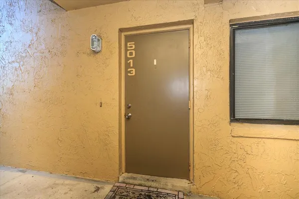 a bathroom with a window