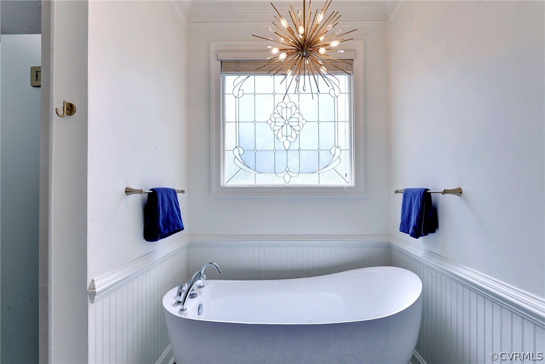 205 Portmarnoch Williamsburg, VA 23188 - Photo 23 of 49 a bathroom with a sink and a mirror