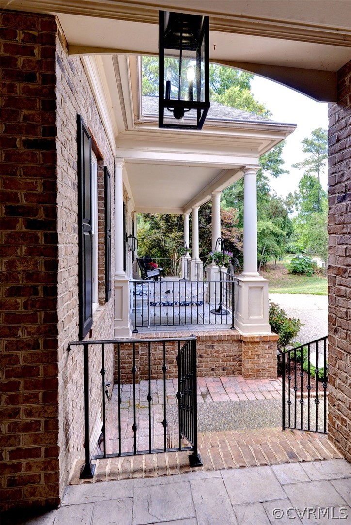 205 Portmarnoch Williamsburg, VA 23188 - Photo 30 of 49 a front view of a house with a porch