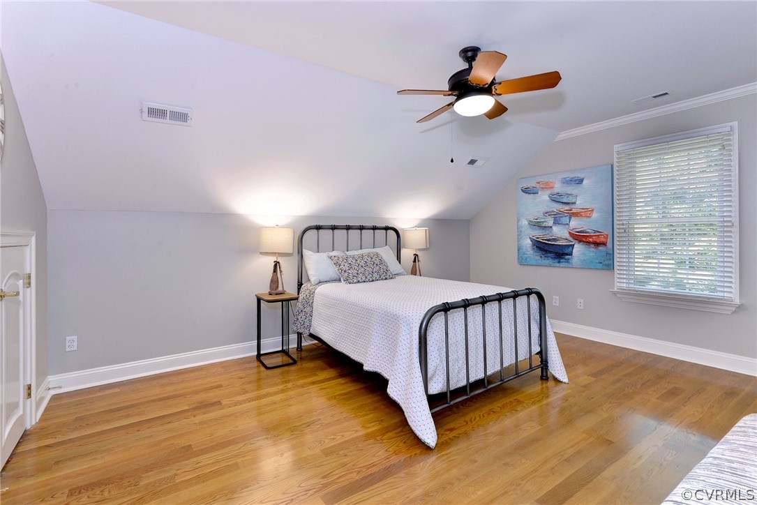 205 Portmarnoch Williamsburg, VA 23188 - Photo 32 of 49 a bedroom with a bed and a large window