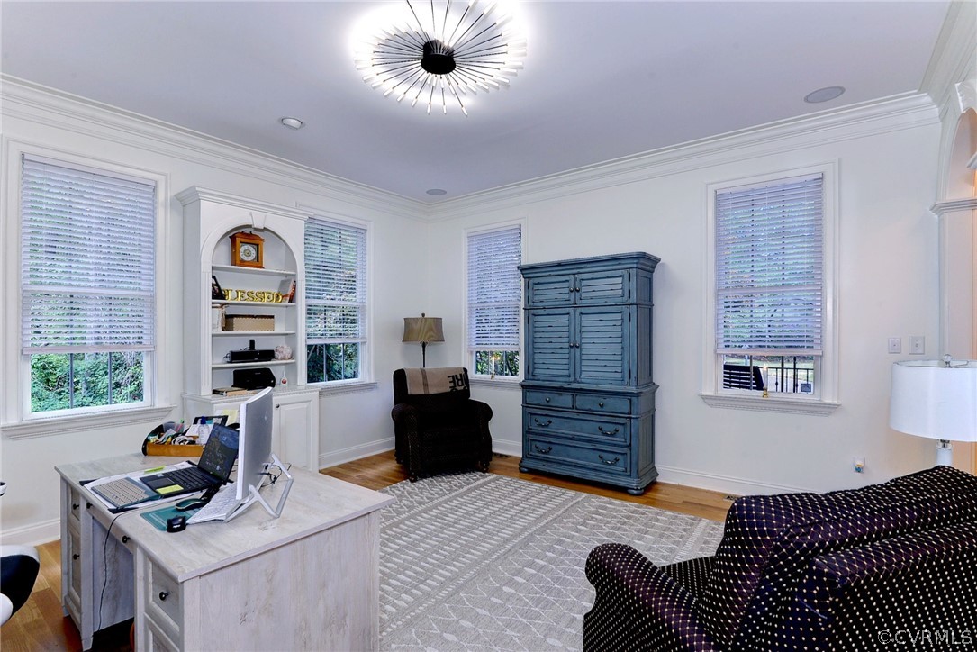 205 Portmarnoch Williamsburg, VA 23188 - Photo 7 of 49 a bedroom with furniture and a window