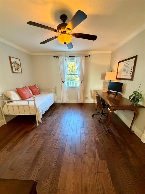 6525 Engram Road New Smyrna Beach, FL 32169 - Photo 31 of 36 a bedroom with bed and a window