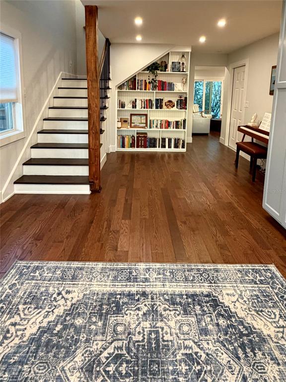 6525 Engram Road New Smyrna Beach, FL 32169 - Photo 5 of 36 a view of a entryway with wooden floor