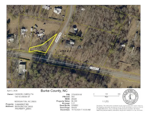 $295,000 | 1401 East Union Street, Morganton, NC 28655