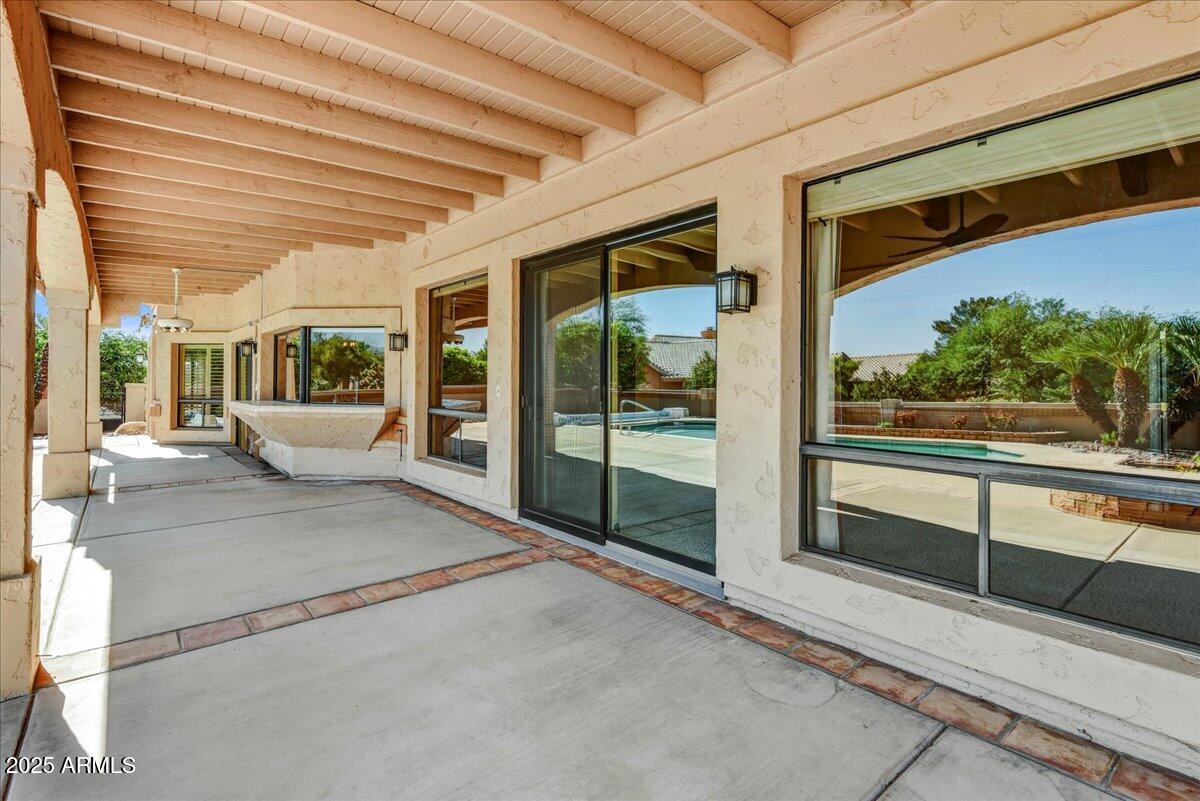 18445 East Flicker Drive Rio Verde, AZ 85263 - Photo 25 of 27 a view of a porch