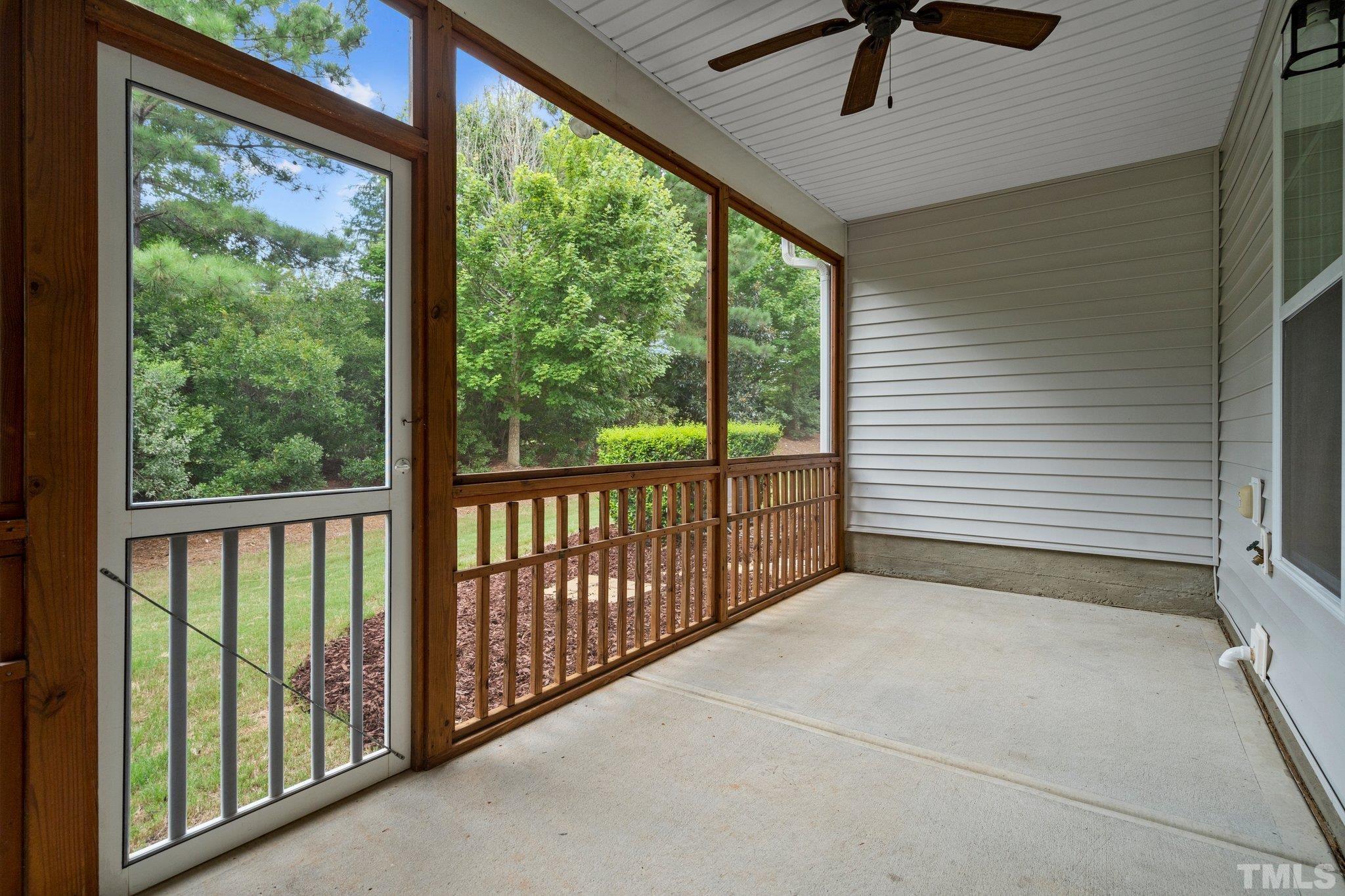 2421 Memory Ridge Drive Raleigh, NC 27606 - Photo 18 of 31 a view of a porch with wooden floor