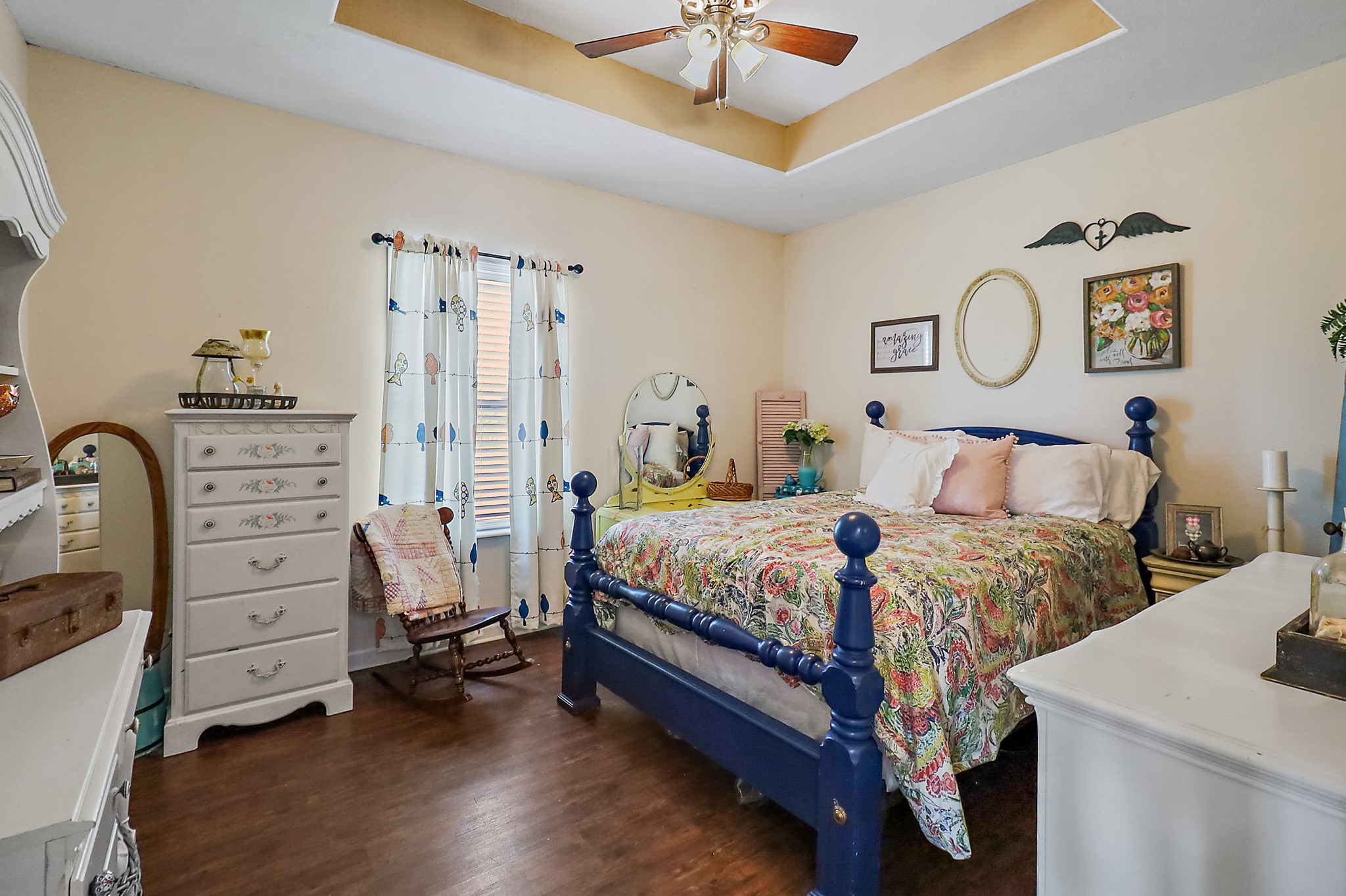 13659 Todd Road Winnie, TX 77665 - Photo 16 of 42 a bedroom with a bed and a table