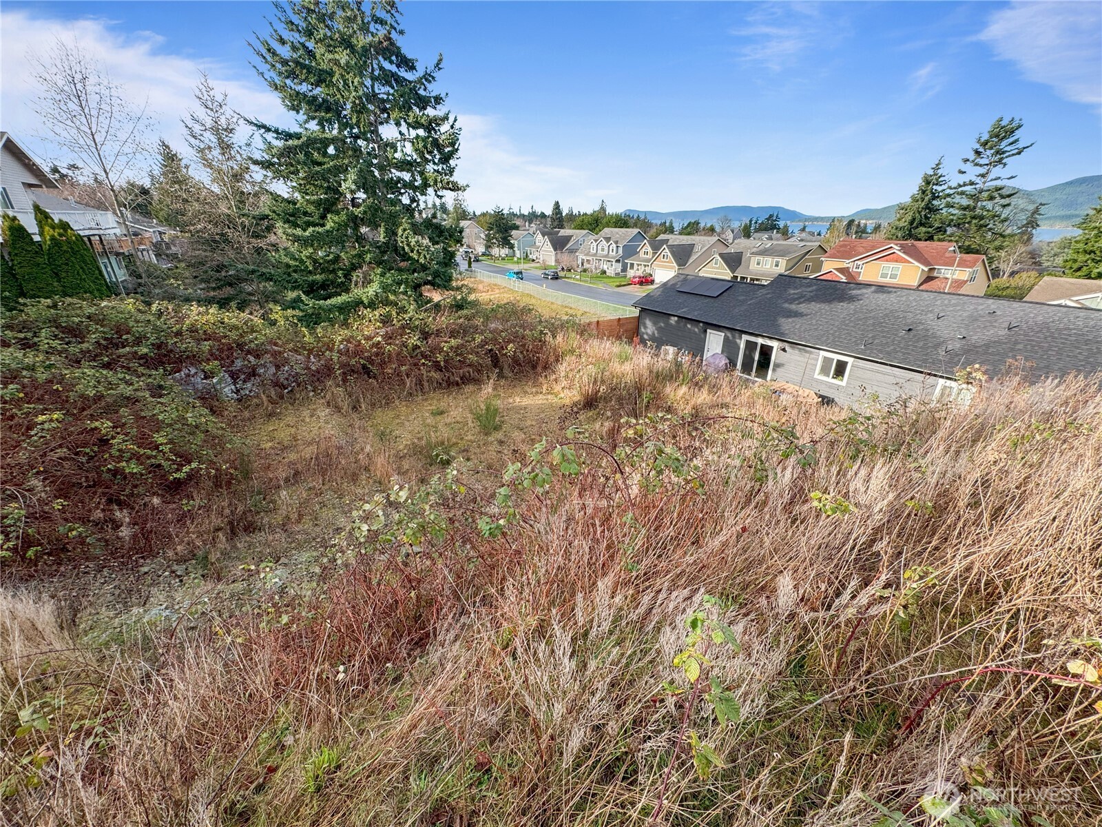 1810 Kansas Avenue Anacortes, WA 98221 - Photo 6 of 8 a view of a dry yard with wooden fence