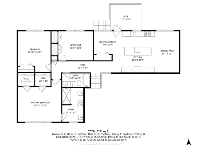 $1,099,000 | 4018 Yorkshire Lane, Northbrook, IL 60062