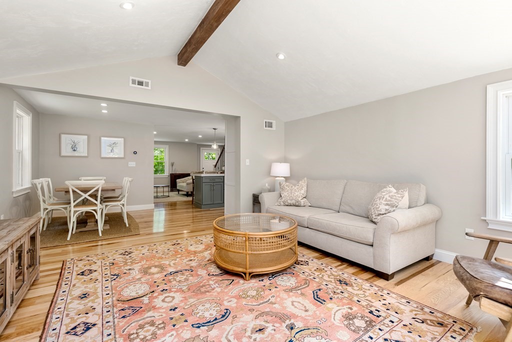63 Moore Road Wayland, MA 01778 - Photo 14 of 36 a living room with furniture and a rug