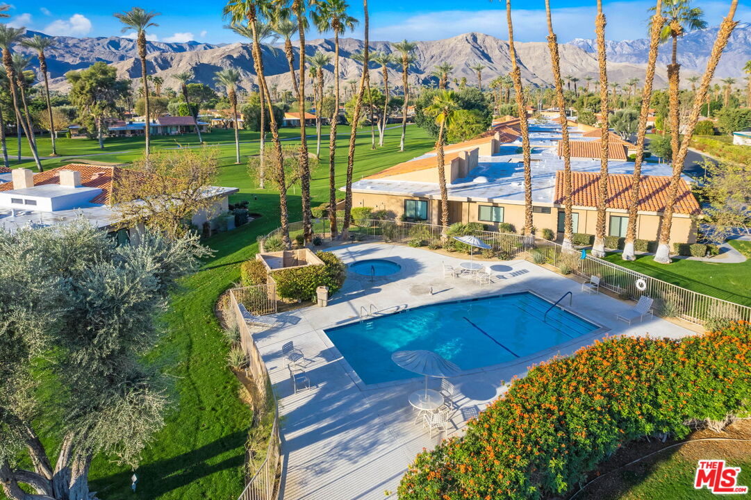 60 La Ronda Drive Rancho Mirage, CA 92270 - Photo 56 of 57 a view of a lake with a city