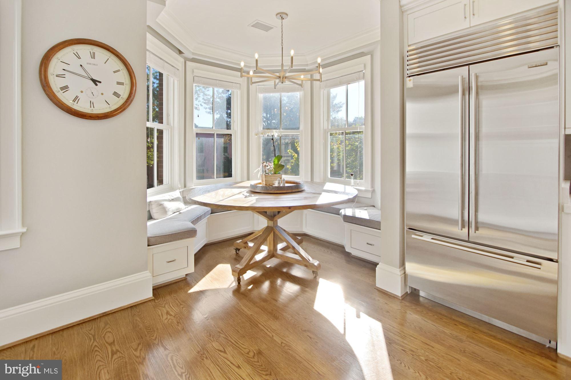 420 3rd Street Northeast Washington, DC 20002 - Photo 9 of 58 Kitchen Table with Bench