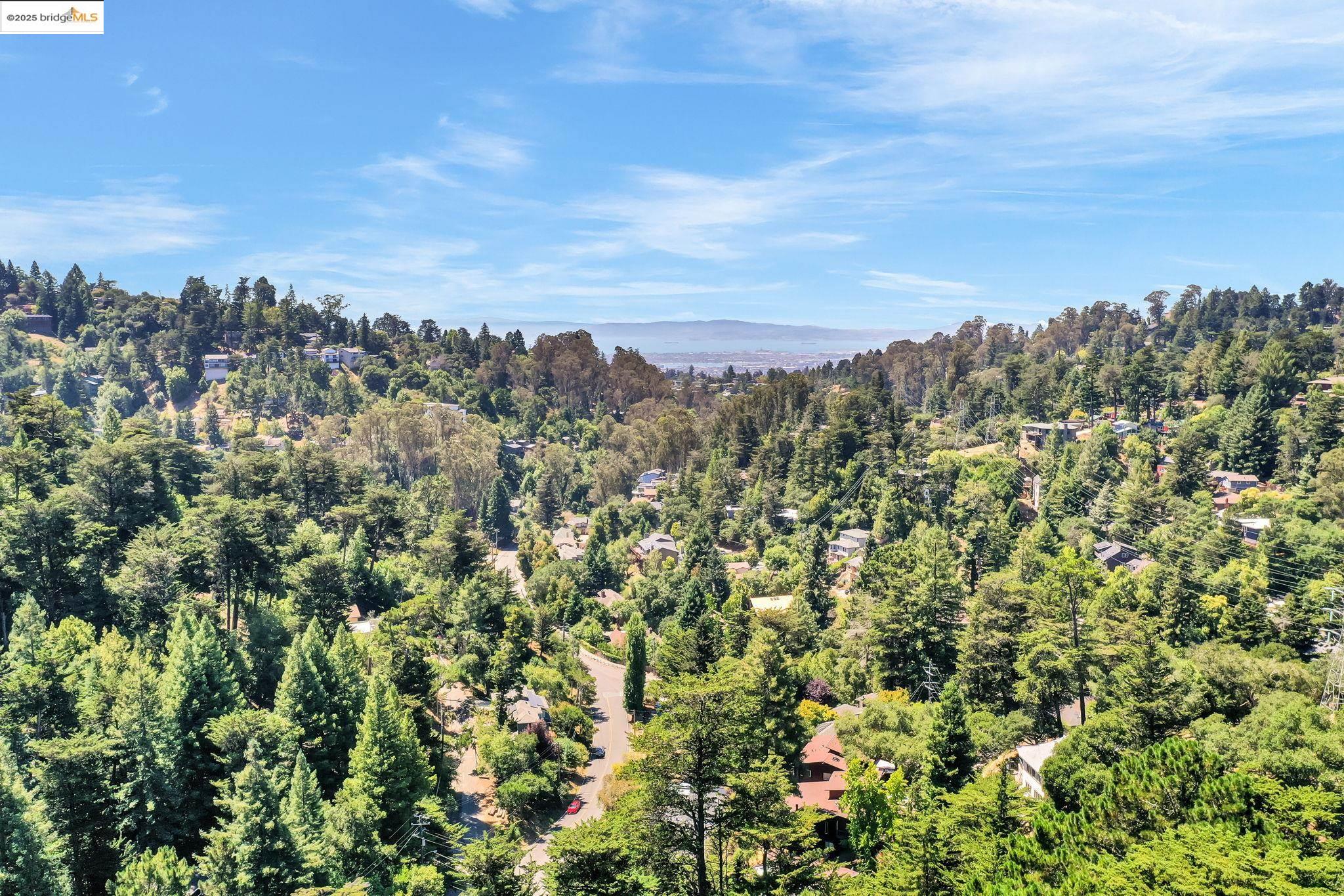 2211 Arrowhead Drive Oakland, CA 94611 - Photo 48 of 52 View of mountain backdrop with a forest
