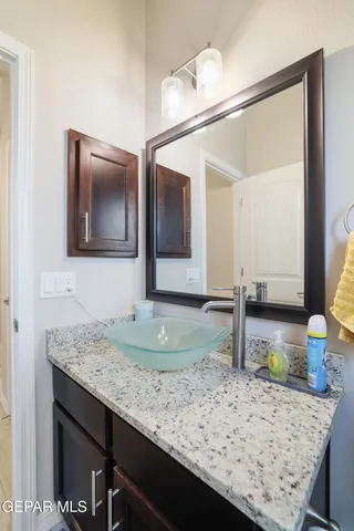 a kitchen with sink cabinets and counter space