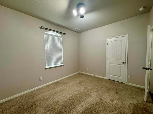 a close view of closet