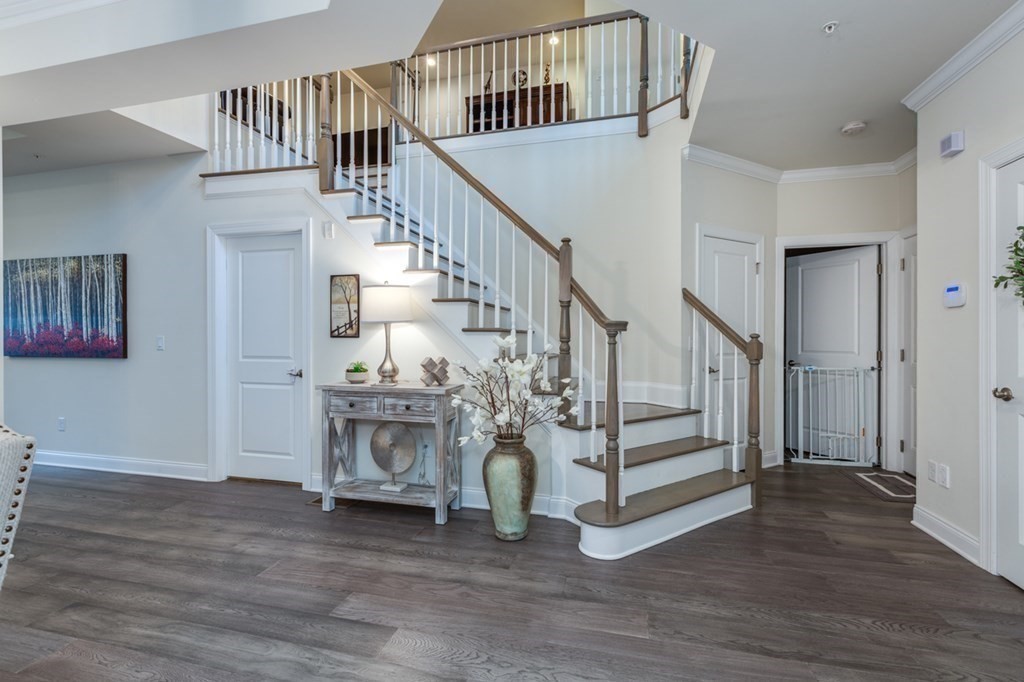 3 Hummingbird Way, Unit 3 Methuen, MA 01844 - Photo 5 of 36 a view of entryway livingroom and hall with wooden floor