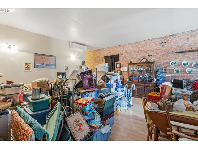 a living room with lots of furniture