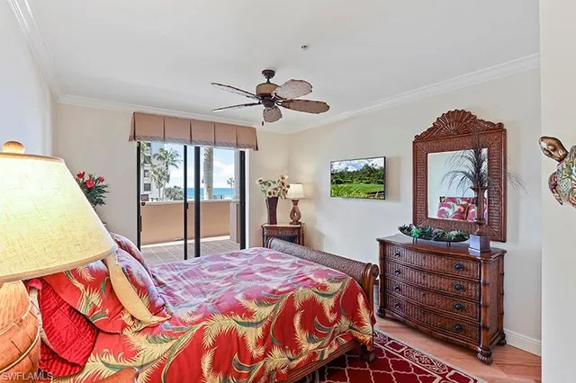 a bed room with a bed and a dresser