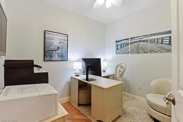 a living room with dryer and washer