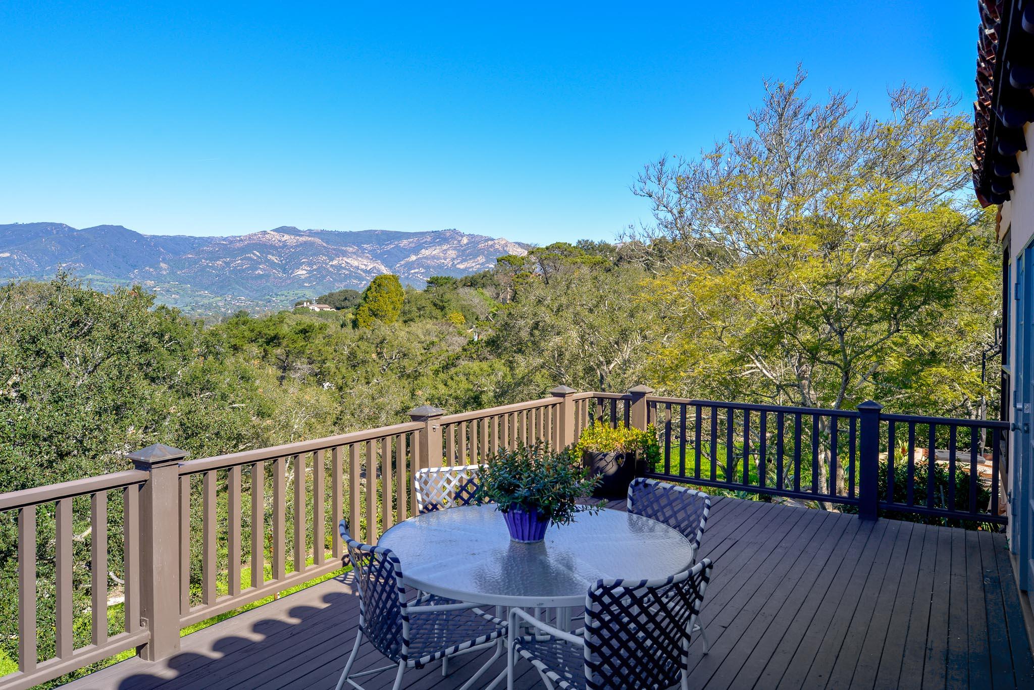 4035 Ramitas Road Santa Barbara, CA 93110 - Photo 19 of 34 View from Living Room1