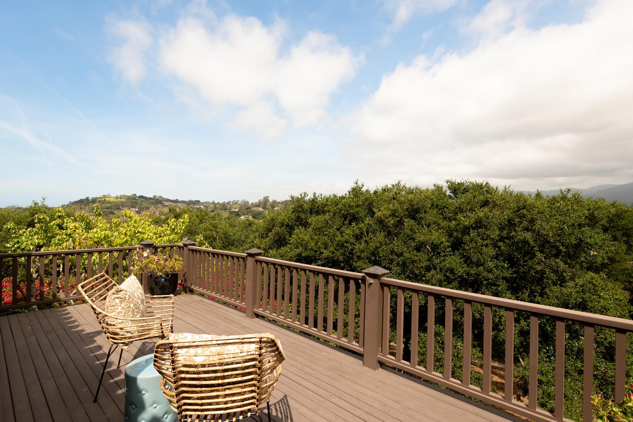 4035 Ramitas Road Santa Barbara, CA 93110 - Photo 20 of 34 View from Living Room 2