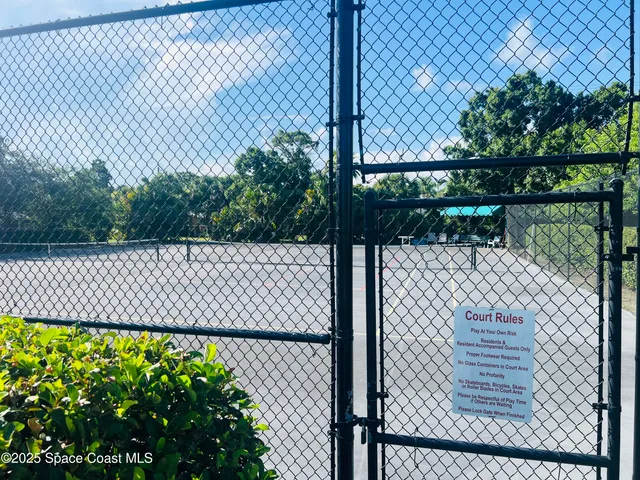 a view of a basketball court
