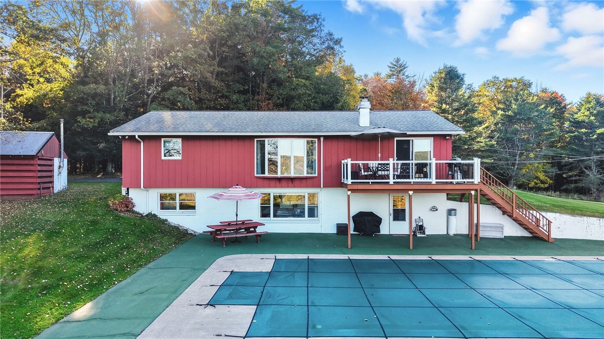 177 Baker Hill Road Otego, NY 13825 - Photo 27 of 45 Pool has been winterized.