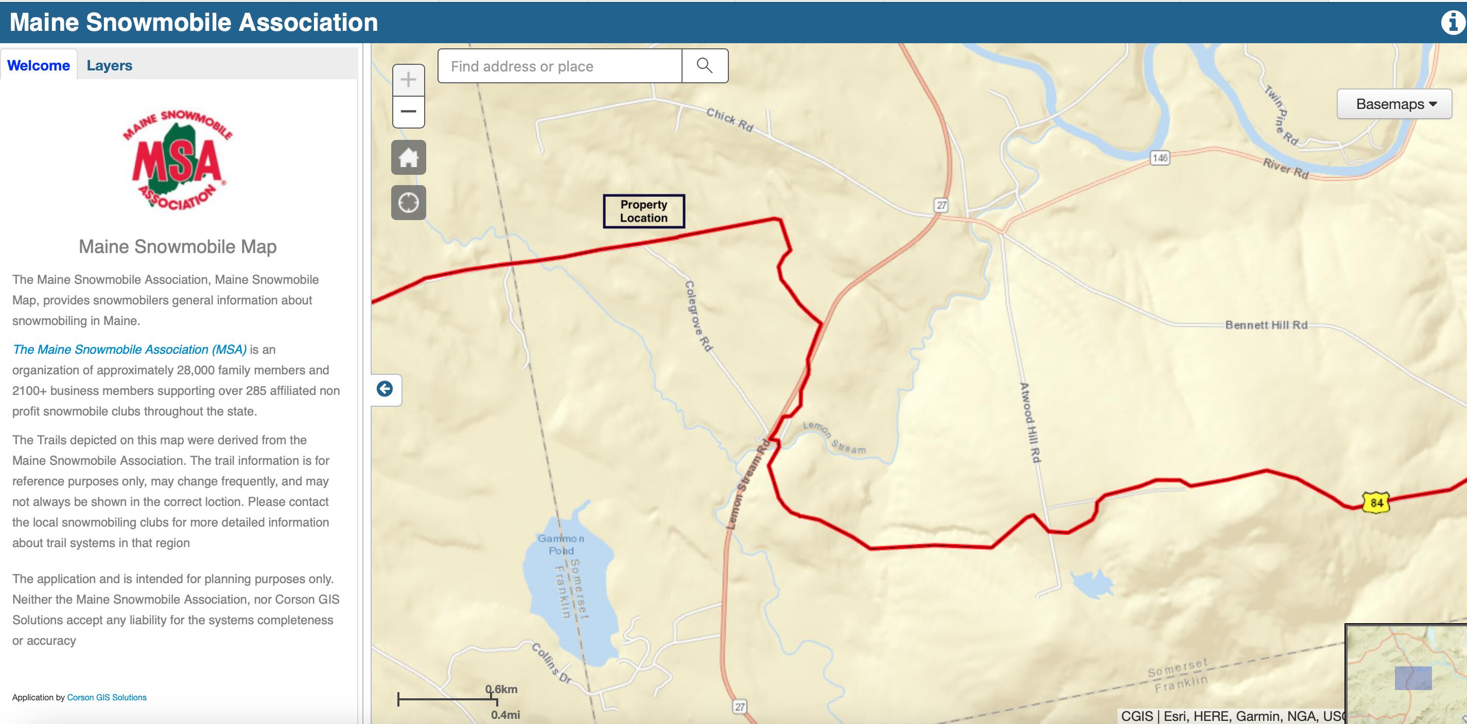 Tbd Colegrove Road New Portland, ME 04961 - Photo 6 of 9 Whitten ITS84 map